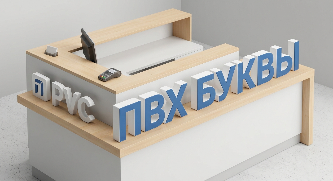 Буквы из ПВХ